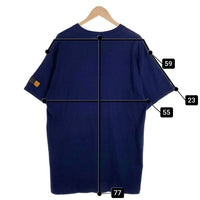 90's NIKE ナイキ ワンポイントジャンプマン刺繡 Tシャツ ジョーダン ネイビー USA製 Size L 福生店