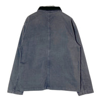 STUSSY ステューシー デニム スナップボタン カバーオール グレー sizeL 瑞穂店