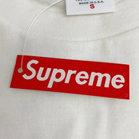 Supreme シュプリーム 19SS Swarovski Box Logo Tee スワロフスキーボックスロゴ Tシャツ ホワイト sizeS 瑞穂店