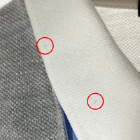 COMME des GARCONS HOMME コムデギャルソンオム ストライプ パッチワーク 半袖ポロシャツ ホワイト sizeS 瑞穂店