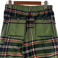 SUPREME シュプリーム 20AW Tartan Flannel Skate Pant タータンチェック フランネルスケートパンツ グリーン Size M 福生店