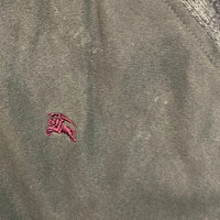 BURBERRY BLACK LABEL バーバリーブラックレーベル ジップアップ ニットブルゾン 中綿入り グレー 2 瑞穂店