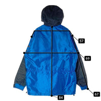 POLO SPORT ポロスポーツ 90s ARCTIC CHALLENGE Nylon Anorak Parka アークティックチャレンジ アノラックパーカー ブルー sizeL 瑞穂店