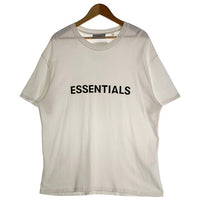 FOG ESSENTIALS エッセンシャルズ フロントラバープリント Tシャツ ホワイト Size M 福生店