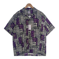 GOOSE BUZZY ポリエステル 半袖 シャツ GB-SH01 パープル Size 3 福生店