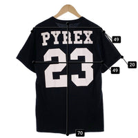 PYREX パイレックス Champion チャンピオン プリントTシャツ ナンバリング ブラック Size M 福生店