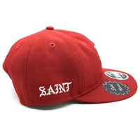 SAINT Mxxxxxx セントマイケル 24SS New Era ニューエラ 9FIFTY スナップバック ベースボールキャップ レッド 福生店