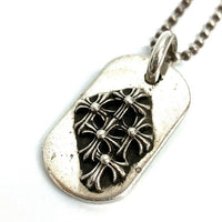 CHROME HEARTS クロムハーツ 2532-304-0010-9100 1Ball Tiny CH Cross Charm 1ボール タイニー CHクロス チャーム ペンダントトップ シルバー 瑞穂店