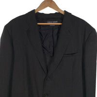 GIORGIO ARMANI ジョルジオアルマーニ CLASSICO ウール 3B テーラードジャケット グレー Size 48 福生店