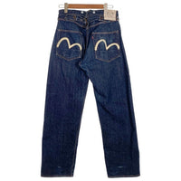 EVISU エヴィス No.2 ダブルニー デニムパンツ シンチバック カモメペイント インディゴ Lot.2013 Size 32×35 福生店