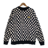 PUMA プーマ CHINATOWN MARKET チャイナタウンマーケット AOP CREW チェッカーフラッグ クルーネックスウェットトレーナー 595632-01 Size L 福生店