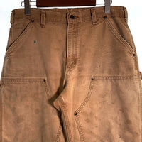 Carhartt カーハート ダック ダブルニーペインターパンツ ブラウン B136 BRN Size 35×30 福生店