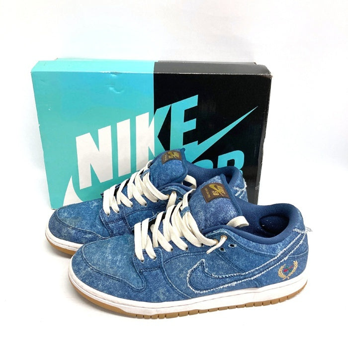 NIKE ナイキ スニーカー 883232-441 SB DUNK LOW RIVAL PACK DENIM ダンクローライバルパックデニム  インディゴ size28cm 瑞穂店