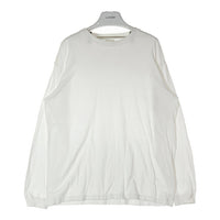 WIND AND SEA ウィンダンシー フロッキープリント ロングTシャツ ホワイト sizeM 瑞穂店