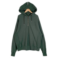 ATRCTR アトラクター 25SS ハーフジップ プルオーバースウェットパーカー フーディー グリーン Size 1 福生店