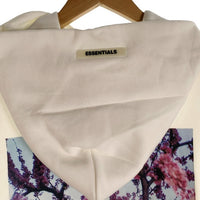 ESSENTIALS エッセンシャルズ FLOWER PHOTO HOODIE フラワーフォトフーディ スウェットパーカー ホワイト Size L 福生店