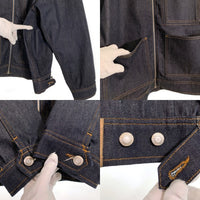 STUSSY ステューシー 24SS Denim Zip Work Jacket デニムジップワークジャケット インディゴ Size M 福生店