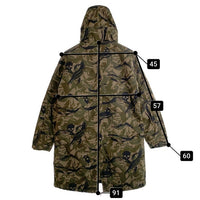 HYSTERIC GLAMOUR ヒステリックグラマー プリマロフト モッズコート ミリタリー 中綿 カモフラージュ 0204AC02 Size S 福生店