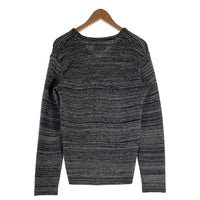 Attractions アトラクションズ ウール アクリル ニットカーディガン ブラック Size 38 福生店