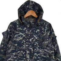 00's U.S.NAVY 米海軍 GORE-TEX WORKING PARKA ゴアテックス ミリタリージャケット パーカ デジカモ 8415-01-539-9302 Size S-XS 福生店