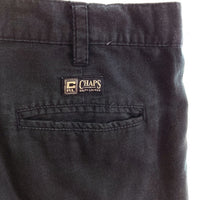 CHAPS RALPH LAUREN チャップスラルフローレン リネン ツータックショートパンツ ブラック size32 瑞穂店