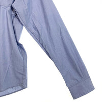 90's DSCP U.S.NAVY 米海軍 ユーティリティシャツ ワッペン後付け ライトブルー 98年会計 Size XXL 福生店