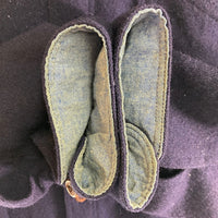 Woolrich ウールリッチ 90s エルボーパッチ ウールシャツ ネイビー sizeL 瑞穂店