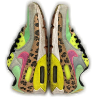 NIKE ナイキ AIR MAX 90LX Denim Leopard Print スニーカー ライムグリーン CW3499-300 Size23.5cm 瑞穂店