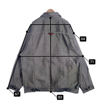 Mega Maxx Jeans MGMX メガマックスジーンズ トラッカージャケット シルバー Size XXL 福生店