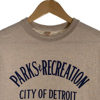 WAREHOUSE ウエアハウス Lot 4601 PARKS&RECREATION CITY OF DETROIT プリントTシャツ オートミール Size M 福生店