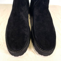 MINEDENIM マインデニム nonnative ノンネイティブ Suede Leather Side Zipper Boots スウェード レザー サイド ジッパー ブーツ ブラック MGK-006-99-432 Size 43 福生店