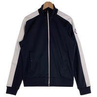 MONCLER モンクレール ZIP UP CARDIGAN ジップアップ カーディガン トラック ジャケット ブラック ホワイト 54024212UFQW Size M 福生店