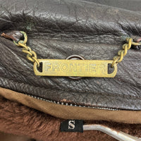 FRONTIER フロンティア A-2 G-1 ボアライナー付き レザー フライトジャケット ダークブラウン sizeS 瑞穂店