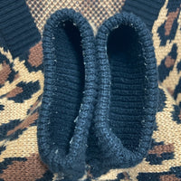 Beams ビームス レオパード柄 カーディガン ブラウン Size L 瑞穂店