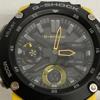 CASIO カシオ G-SHOCK Gショック カーボンコアガード GA-2000 アナデジ 腕時計 イエロー 瑞穂店