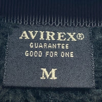 AVIREX アヴィレックス 6193481 ロングパイル コンバット フリースジャケット ブラック sizeM 瑞穂店