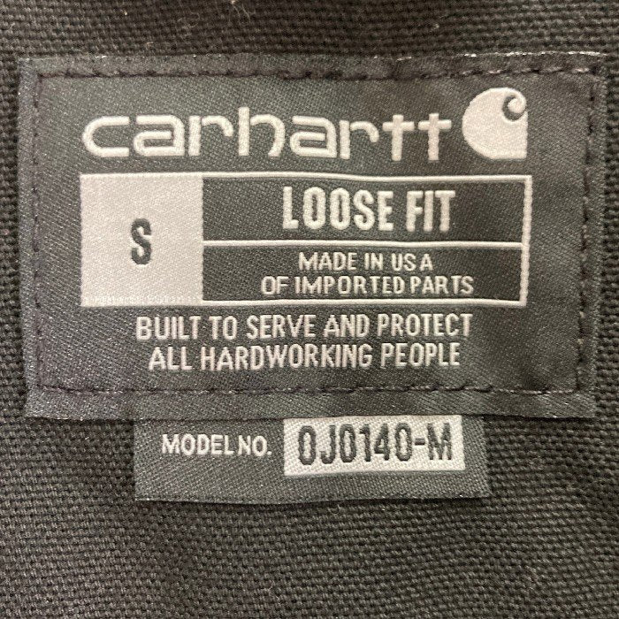 Carhartt カーハート OJ0140-M アクティブジャケット USA製 ブラック sizeS 瑞穂店