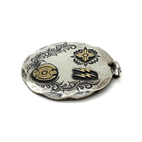 Dear Blossom ディアブロッサム K18 シルバー 特大メタル ペンダントトップ イーグル サンダー 福生店