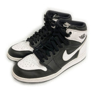 NIKE ナイキ FD1437-010 GS Air Jordan 1 Retro High OG スニーカー Black/White ホワイトxブラック size24.5cm 瑞穂店