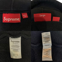 SUPREME シュプリーム 23SS Western Cut Out Hooded Sweatshirt ウエスタンカットアウト プルオーバースウェットパーカー ブラック Size L 福生店