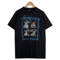 00's STUSSY ステューシー QS PHOTO TEE フォトプリントTシャツ ブラック Size M 福生店