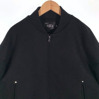 FRKM SCD エフアールケーエム エスシーディー ポリエステル アクリル ジップアップジャケット ブラック Size M 福生店