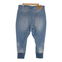 glamb グラム Dion cropped knit denim ディオンクロップドニットデニムパンツ ライトインディゴ GB0118/P14 Size 3 福生店