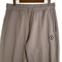 EXAMPLE エグザンプル ROUND LOGO PATCH SIDE BUTTON SWEAT PANTS ラウンドロゴ サイドボタン スウェットパンツ ベージュ Size XXL 福生店