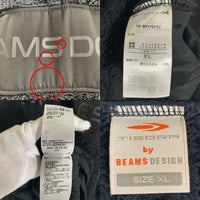 TIGORA ティゴラ BEAMS DESIGN ハーフジップ プルオーバーフリースジャケット パーカー ブラック TR-9P1701FJ Size XL 福生店