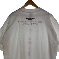 90's CHICAGO AIR 23 J シカゴ・ブルズ マイケルジョーダン プリントTシャツ HOOP TOWN ホワイト USA製 Size XL 福生店