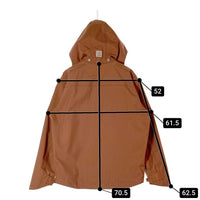 Carhartt カーハート J162 SHORELINE WATERPROOF BREATHABLE JACKET ショアラインジャケット ブラウン sizeS 瑞穂店