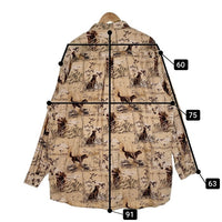REDHEAD レッドヘッド 総柄プリント コットン ボタンダウンシャツ ハンティング マルチ Size 2XLT 福生店