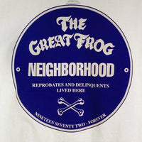 NEIGHBORHOOD ネイバーフッド × THE Great FROG グレート フロッグ TEE SS Tシャツ ホワイト sizeS 瑞穂店