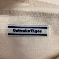 Onitsuka Tiger オニツカタイガー タイガー刺繍 2WAY キャンバス ショルダーバッグ キナリ 瑞穂店